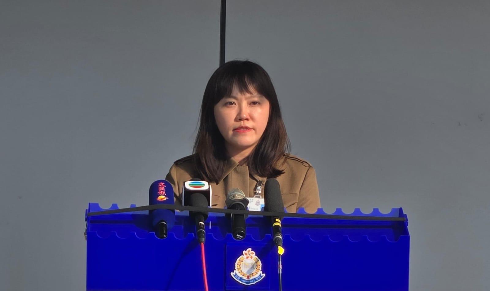 新界南總區反詐騙隊署理警司宋程慧。