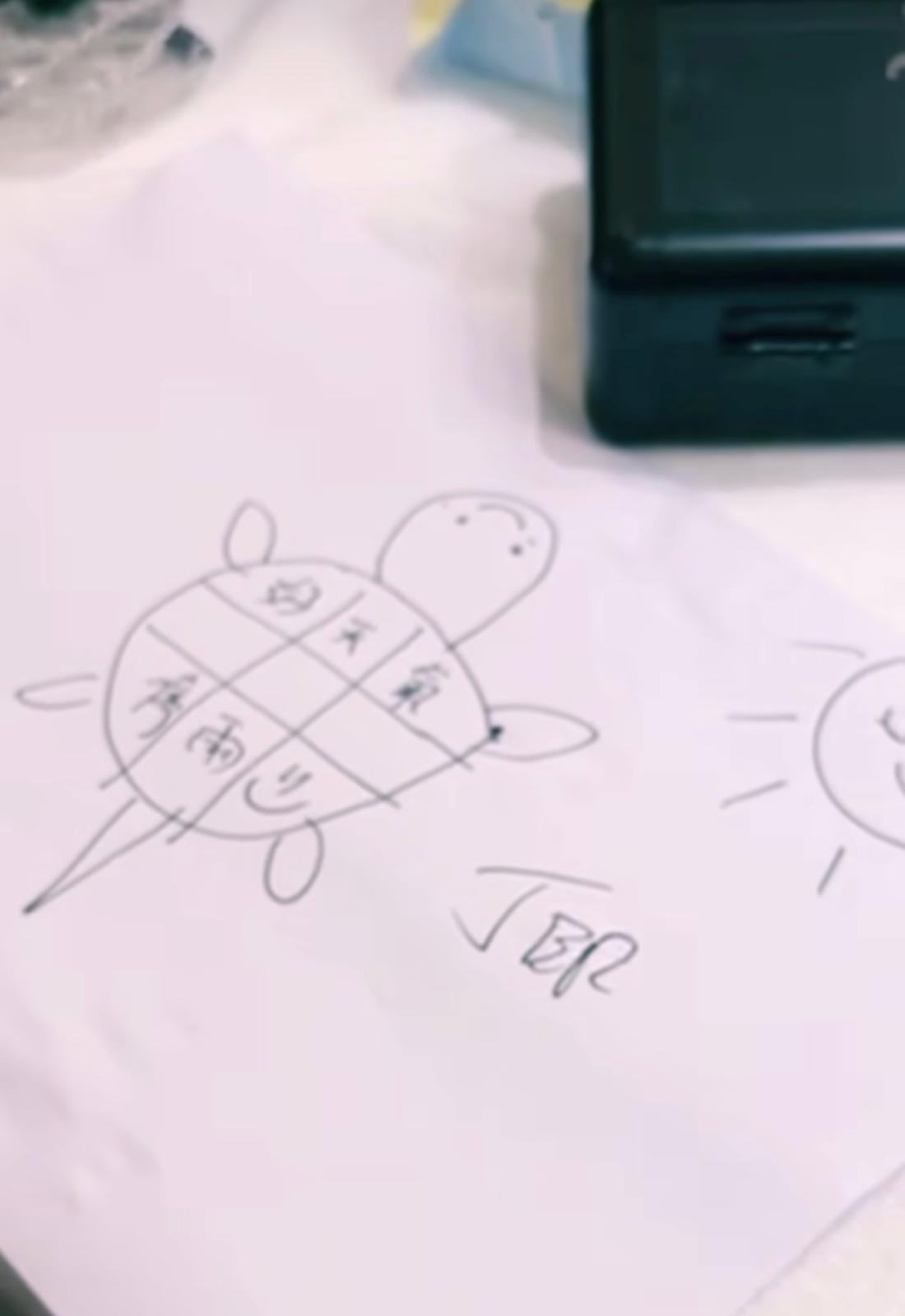 Jer柳應廷於昨午開騷前,在IG story集氣畫龜,祈求晚上好天氣開騷。