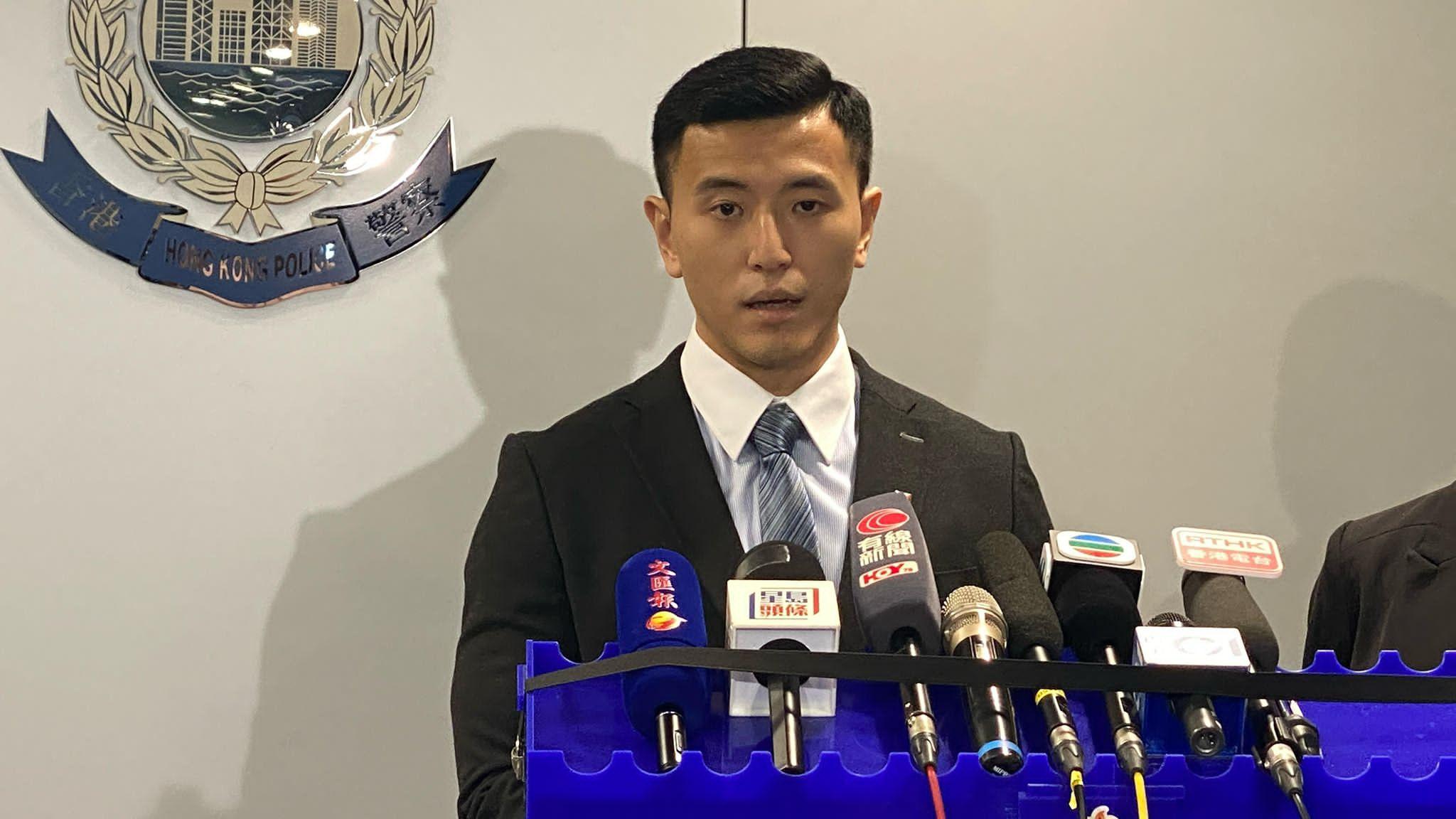 高級督察蔡建恒。