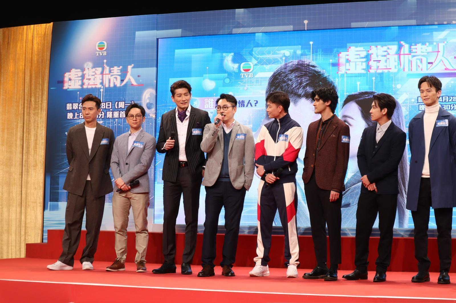 鄧智堅大讚郭珮文演戲有喜感。(娛樂組攝)