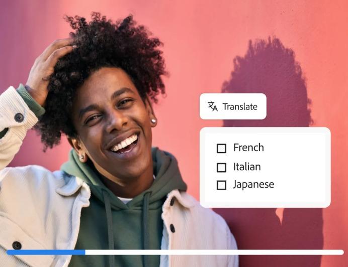 Adobe Firefly可以翻譯不同語言。
