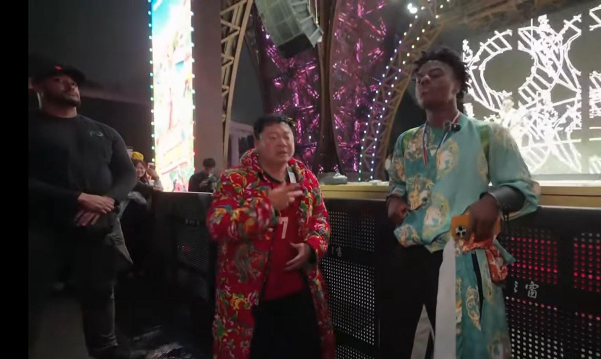 追了Speed四站的重慶花袍大叔,昨日亦跟到去深圳。