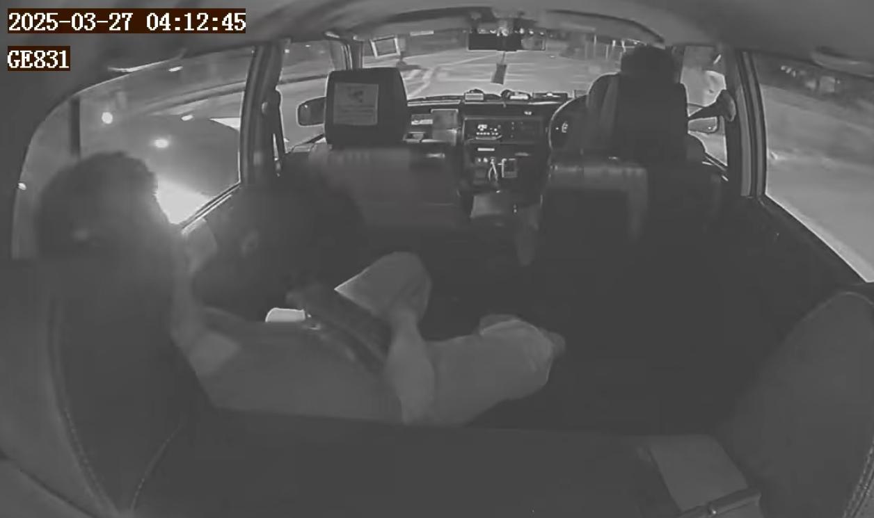 跑馬地發生交通意外。(fb「車cam L(香港群組)」截圖)