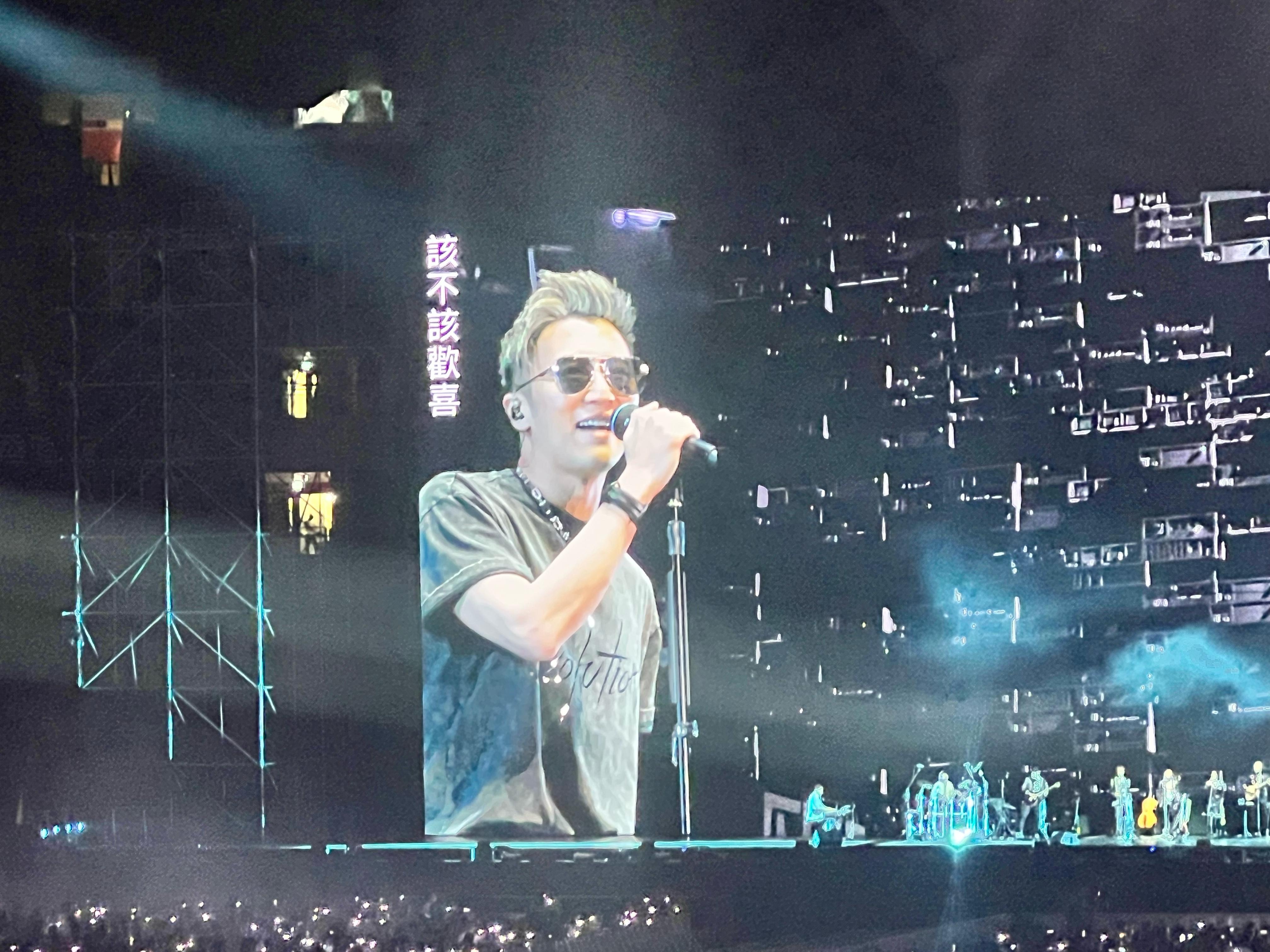 謝霆鋒演唱會2025|首晚逾4萬觀眾入場 謝霆鋒8點前以《不要說謊》站台開騷