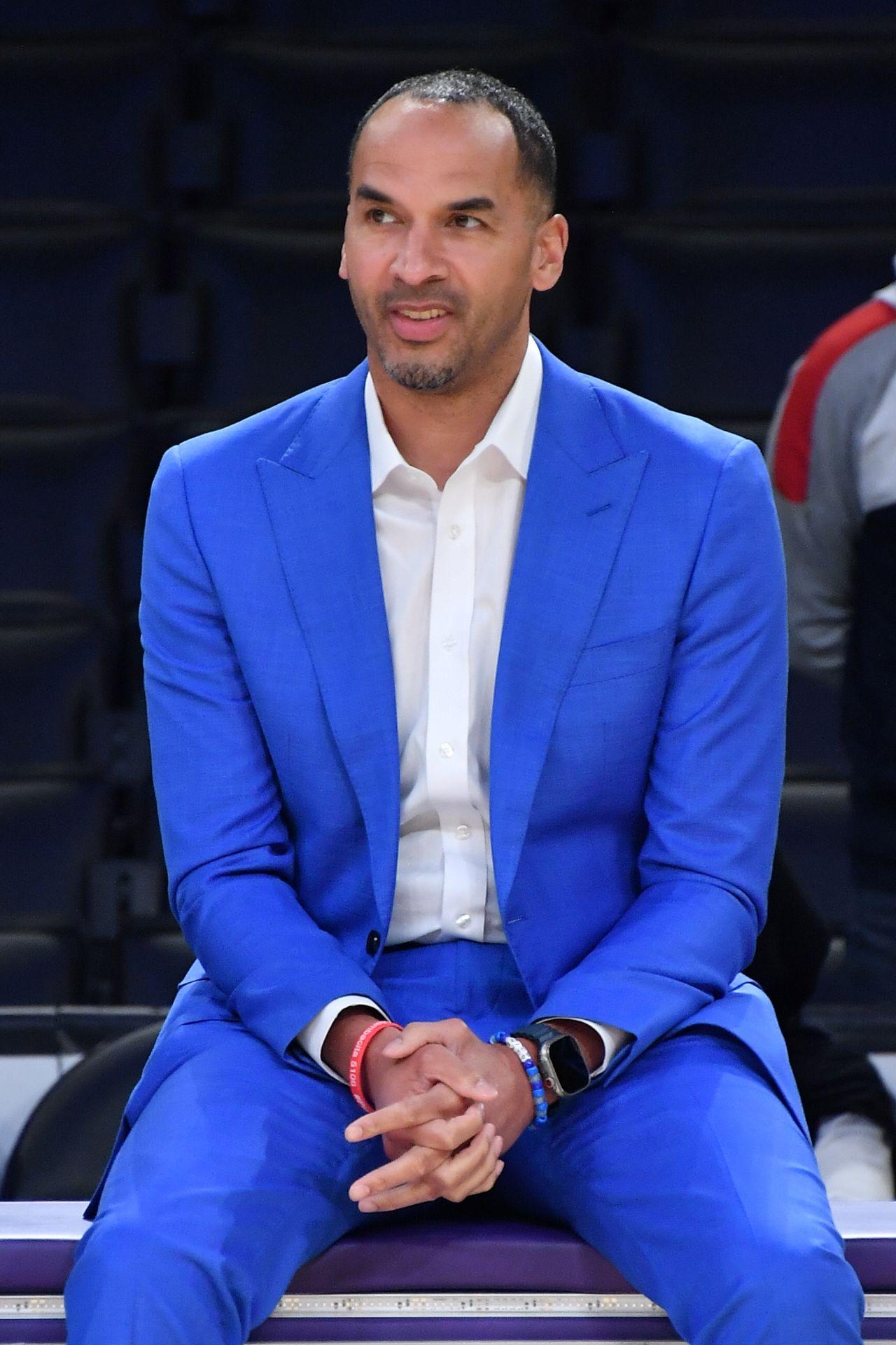 獨行俠換走當錫,總經理歷高哈利遜(Nico Harrison)被球迷笑言成為「湖人傳奇」。