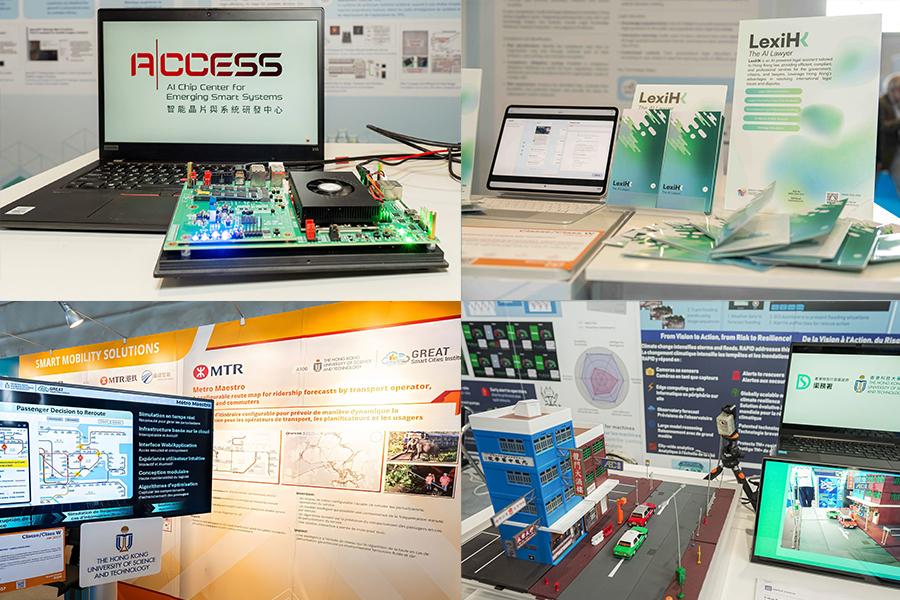 今年科大共有破紀錄的37個項目參展。(科大圖片)