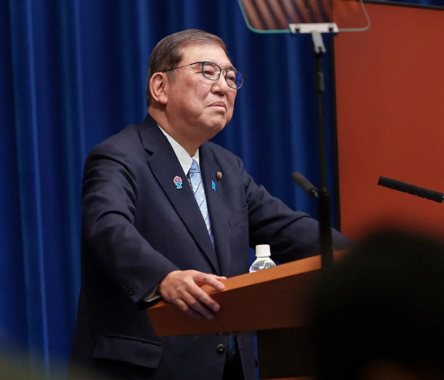 日本首相石破茂指,雙方會談坦誠且具建設性,將在最適當時機前往美國進行會談。(AP)