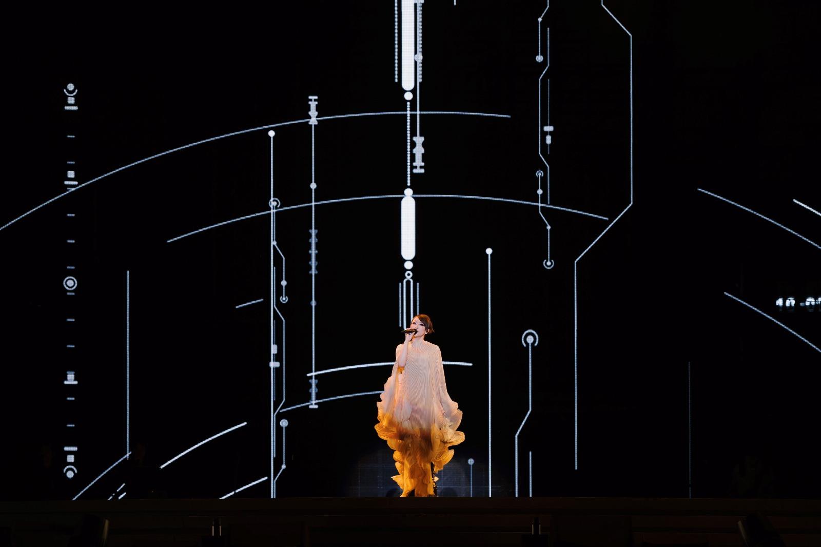 Sandy演唱會,台燈聲都是國際級數。