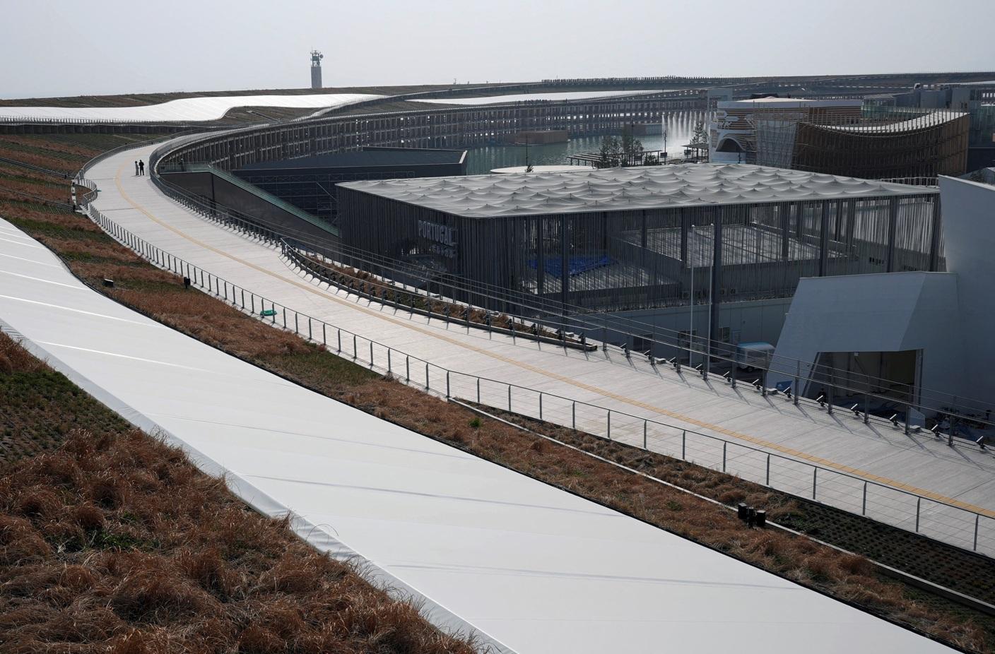 大阪關西世博會場。(資料圖片)