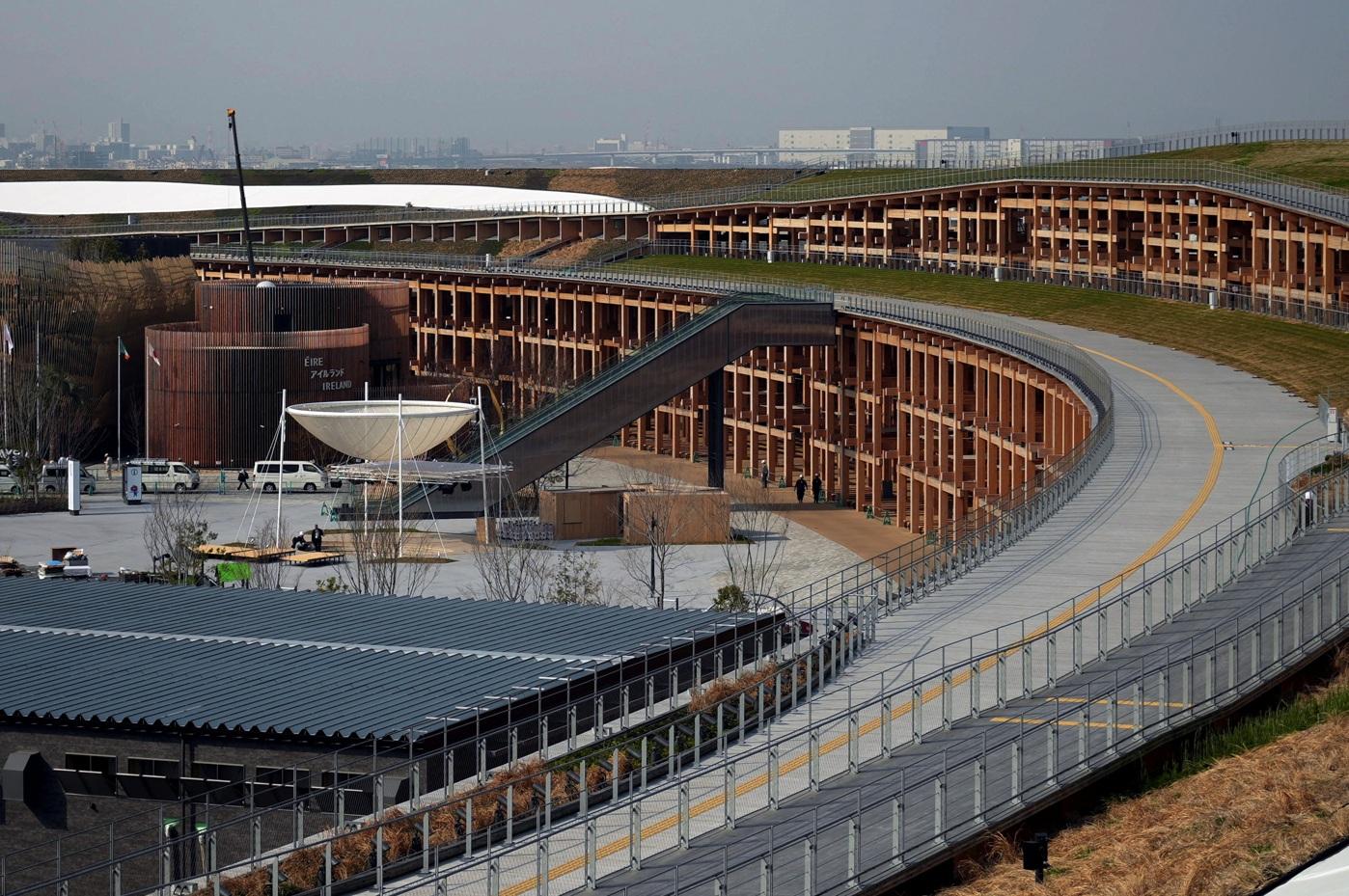 大阪關西世博會場。(資料圖片)