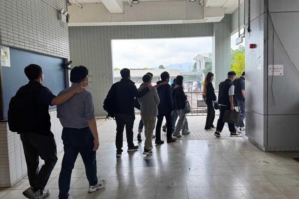 涉案公司共10人被捕。(警方提供)