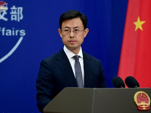 中國外交部發言人郭嘉昆。(資料圖片)
