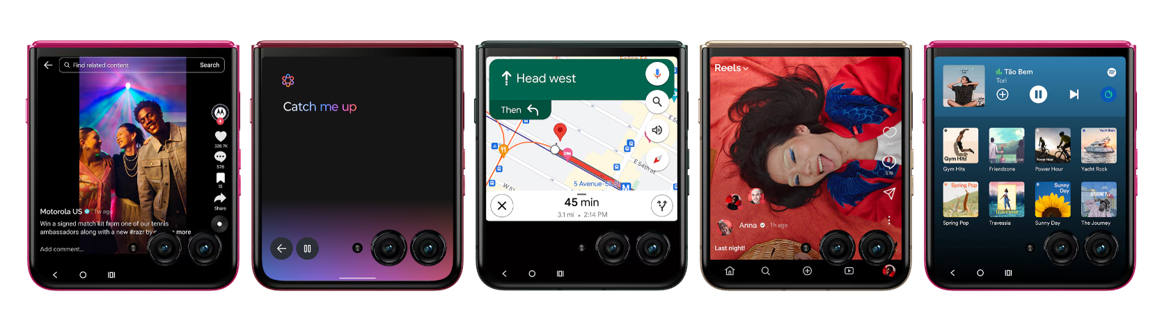 所有AI功能都可以在外屏上使用。