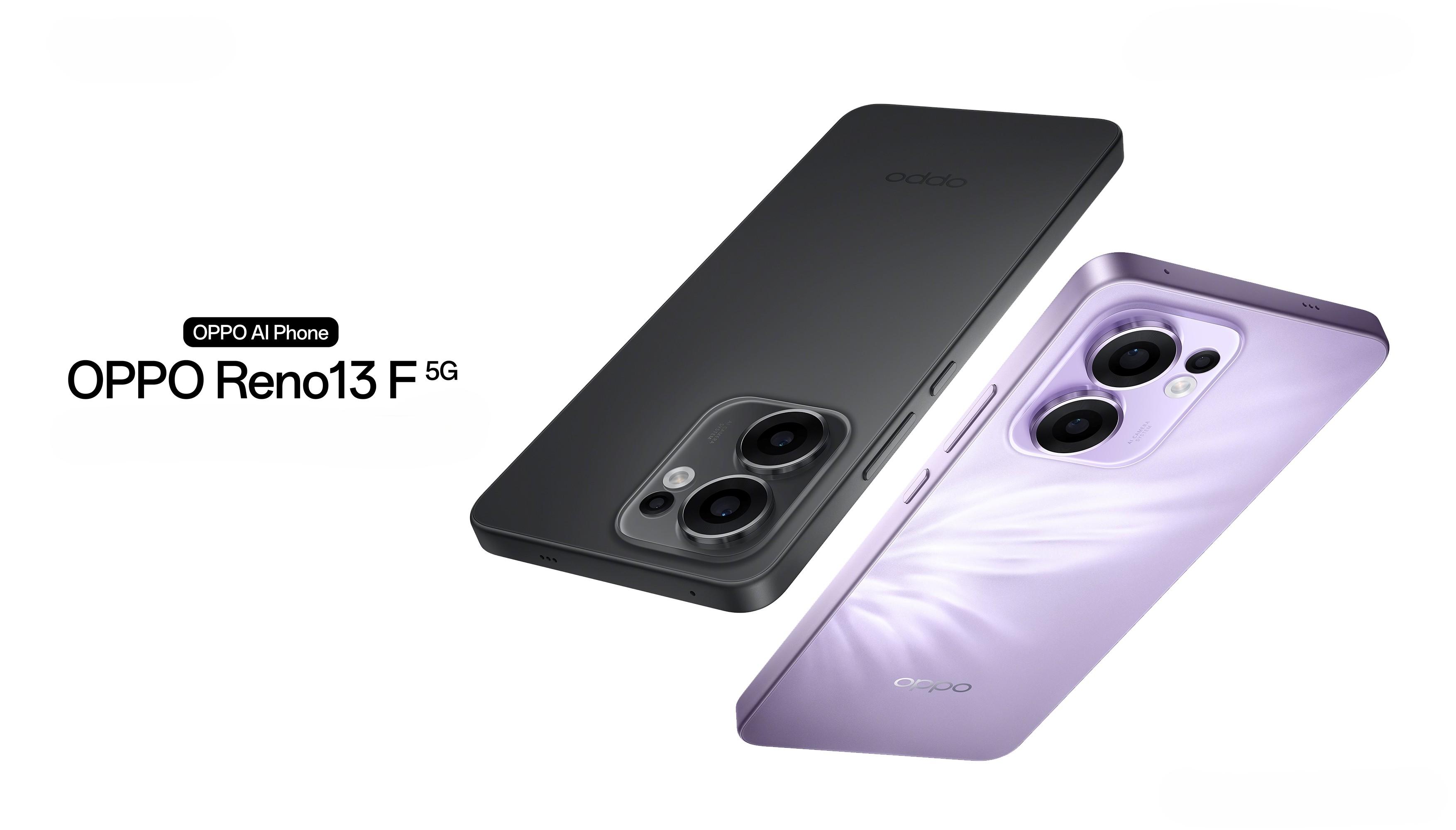 OPPO今日推出兩部中階手機Reno13 F及A5 Pro。