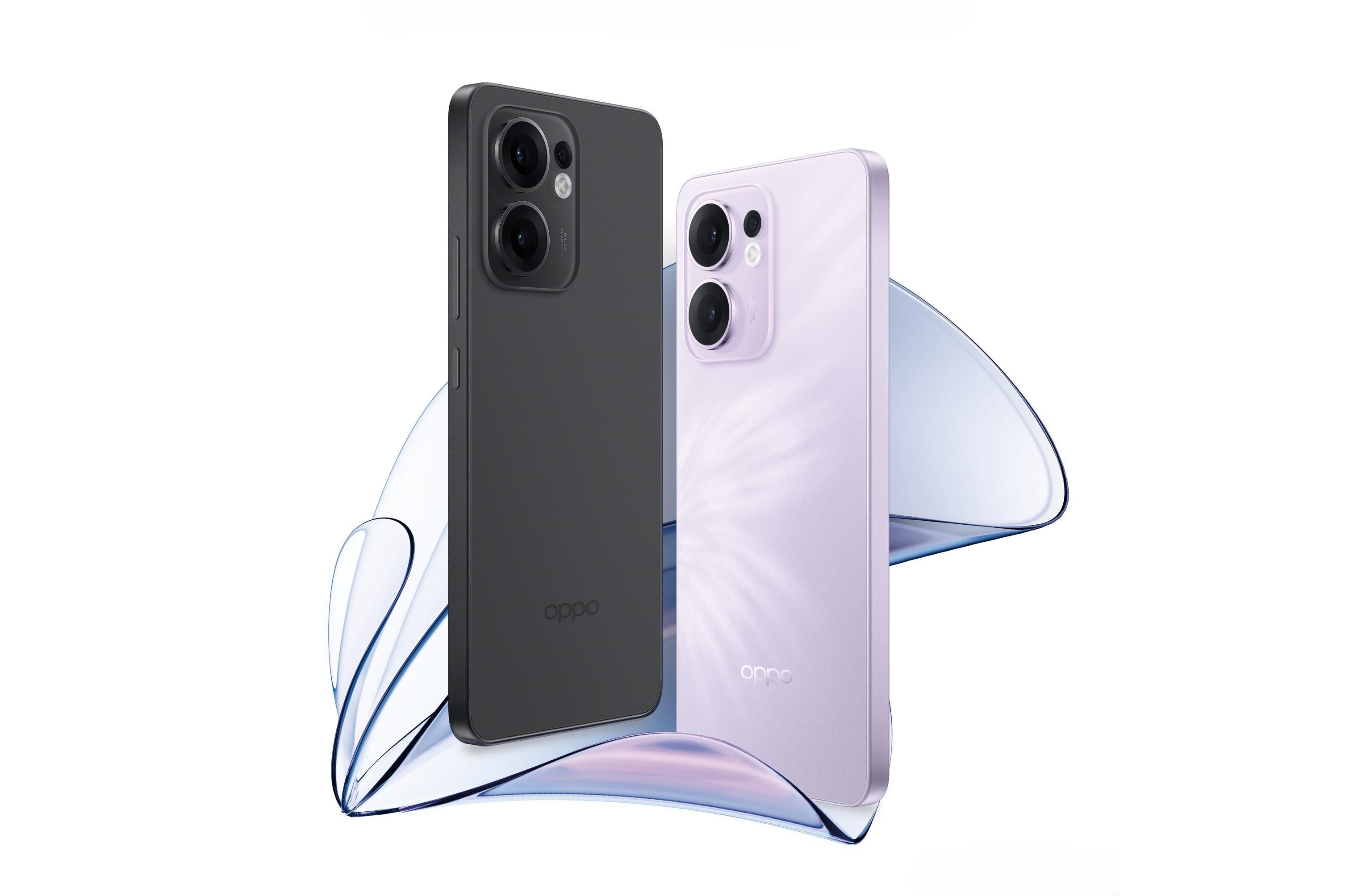 OPPO Reno13 F 5G設計簡約,共有兩色可選。