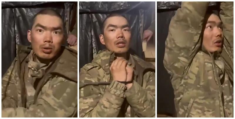 烏克蘭俘獲2名「中國士兵」,中方指正核實情況。(澤連斯基社交網站片段截圖)