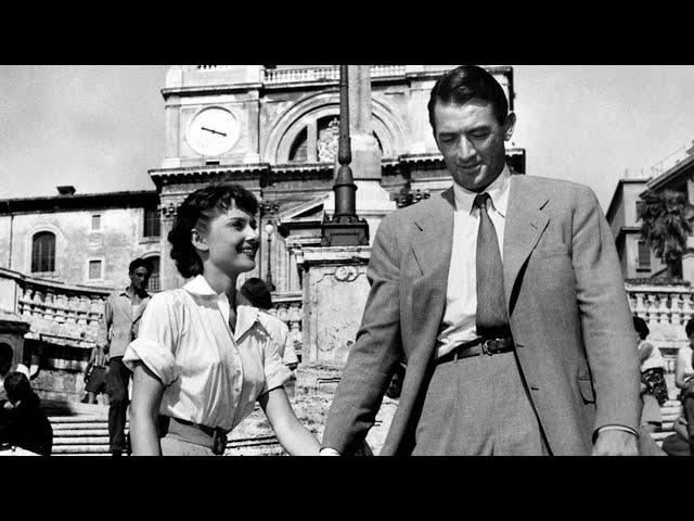 柯德莉夏萍與格力哥利伯主演的《金枝玉葉》(又名《羅馬假期》)。