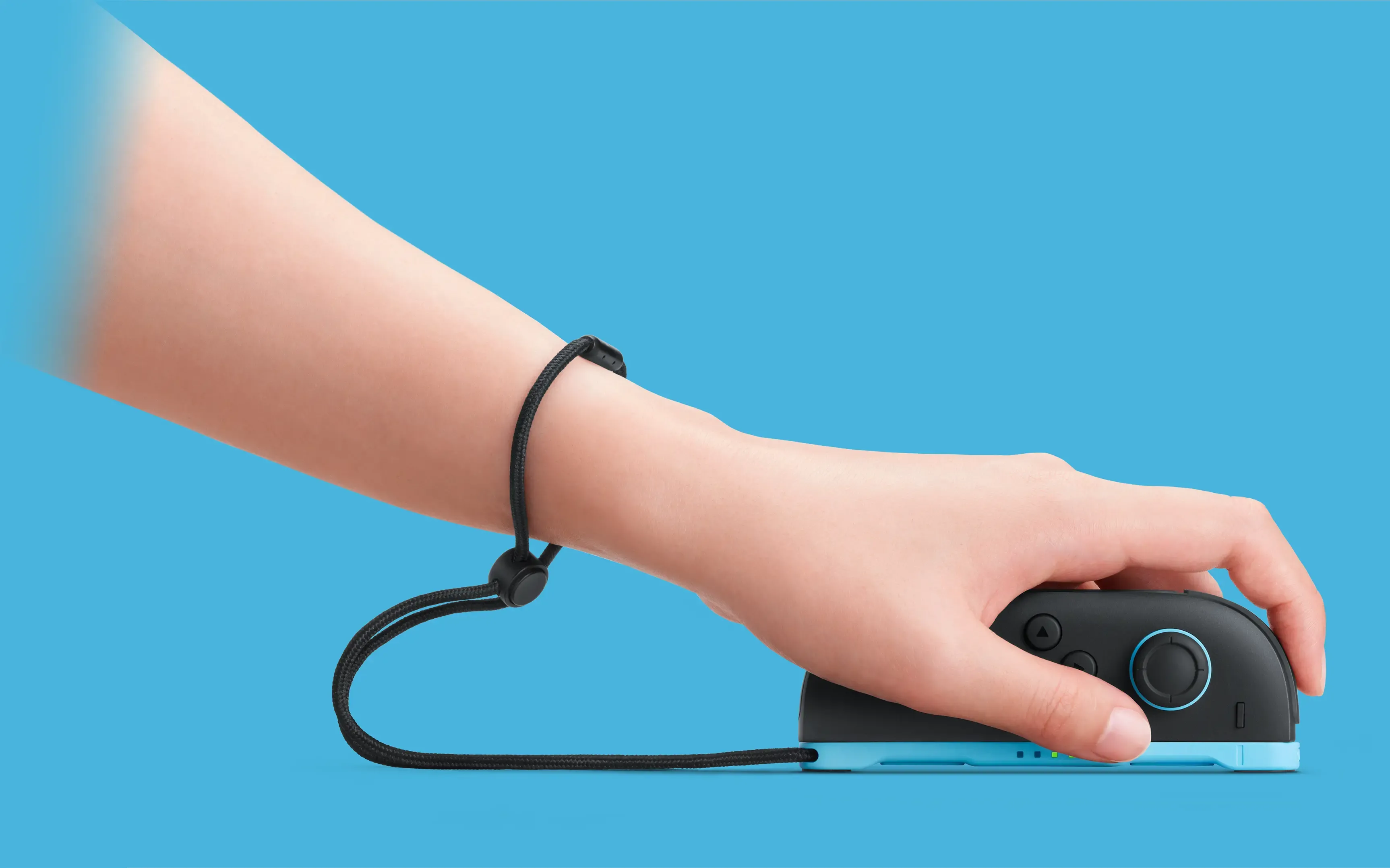 Joy-Con 2控制器可以當作滑鼠般打直操控。