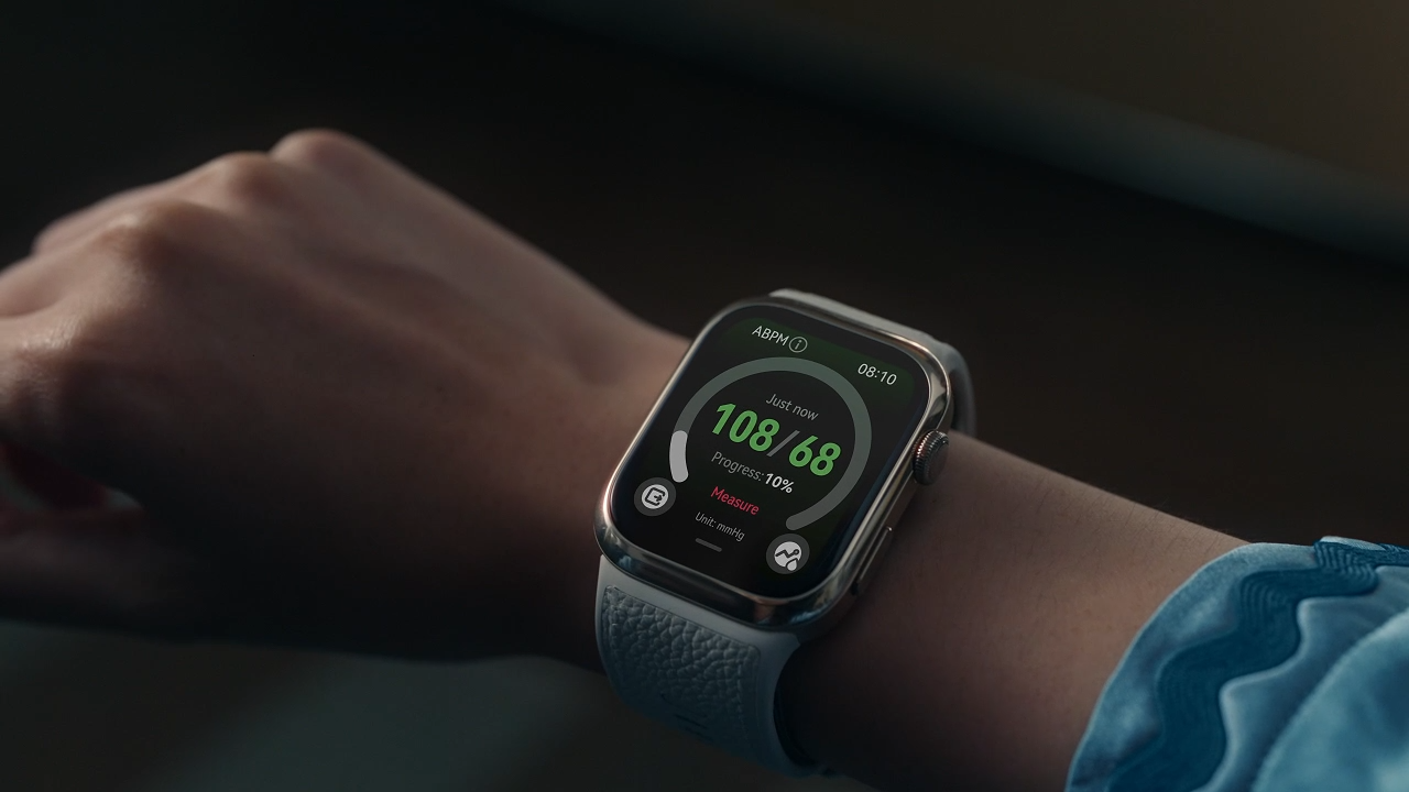 以往只能在智能手錶底部進行感測,未來更延伸至指尖。