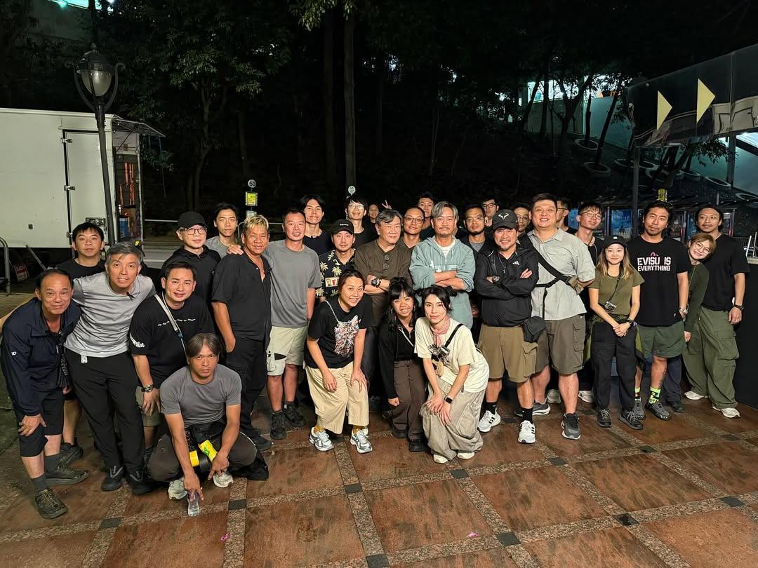 謝君豪首次監製及主演的ViuTV劇集《光明大押》,感激台前幕後協力完成任務。