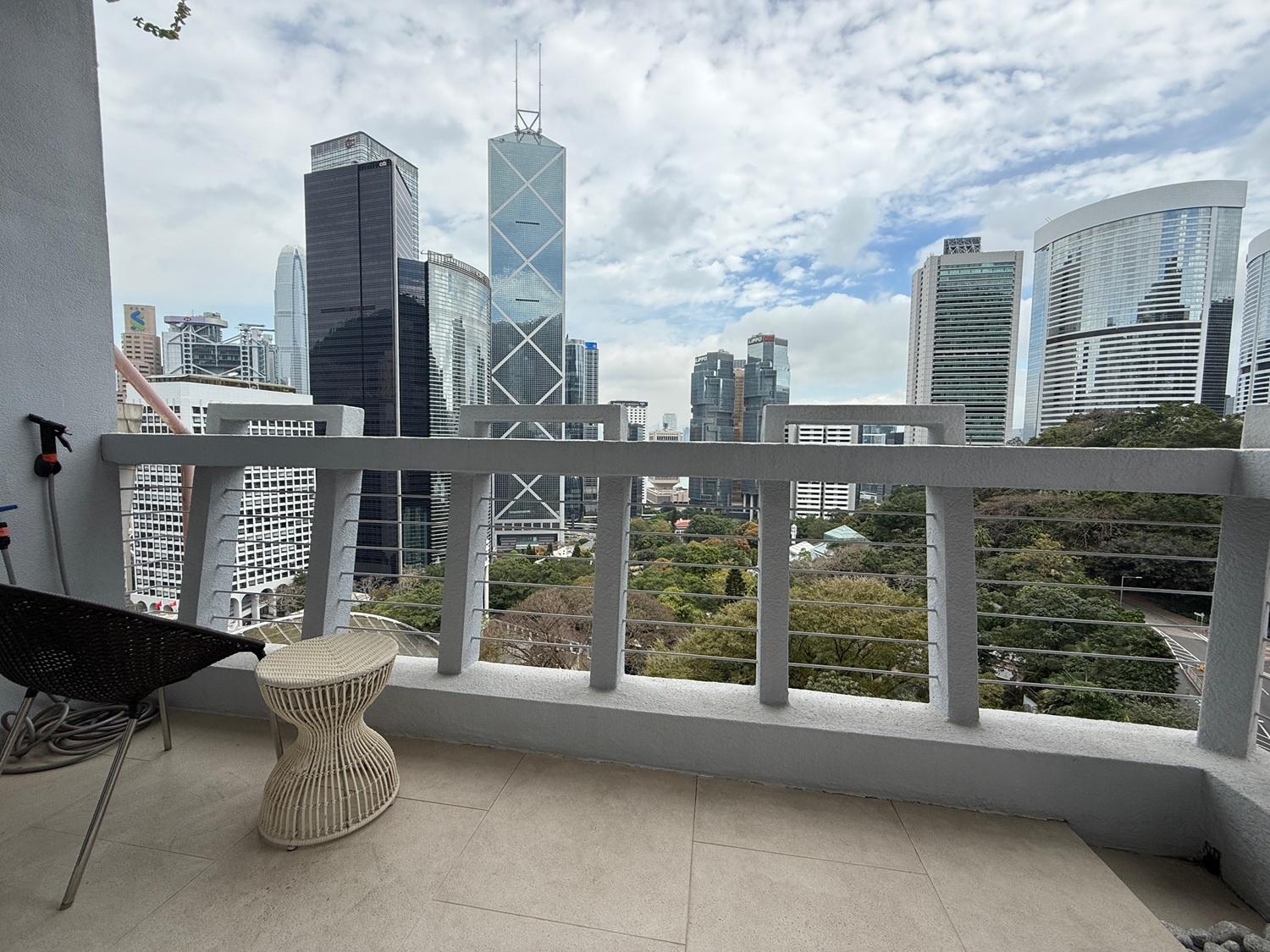 露台是「放空」的好地方。