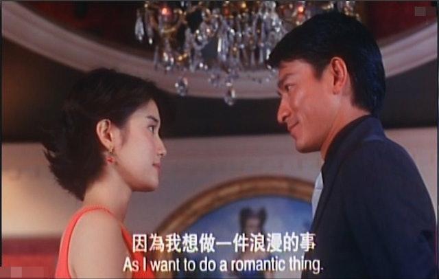 劉德華與女主角石田光拍《愛情夢幻號》時,要危站郵輪邊緣,令邱禮濤導演至今仍非常後悔。