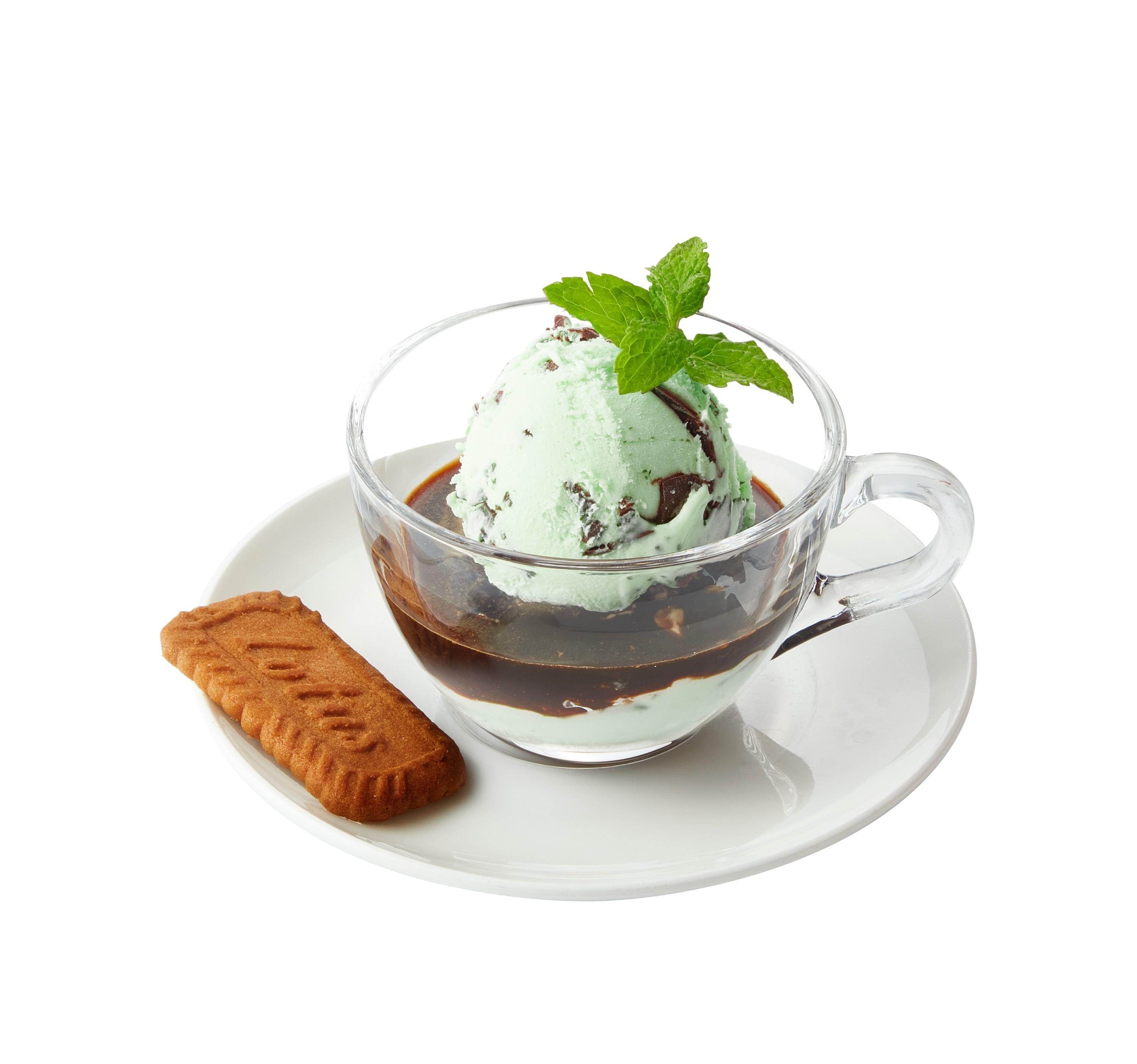 日式咖啡配薄荷朱古力雪糕$38
