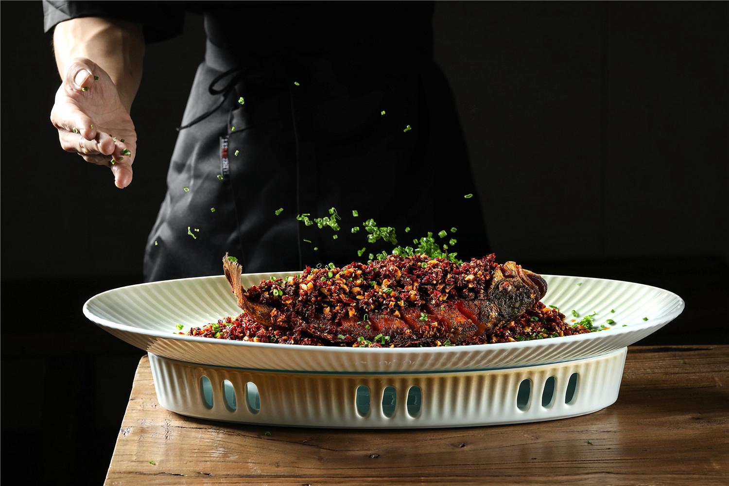 熗窩桂花魚($888)