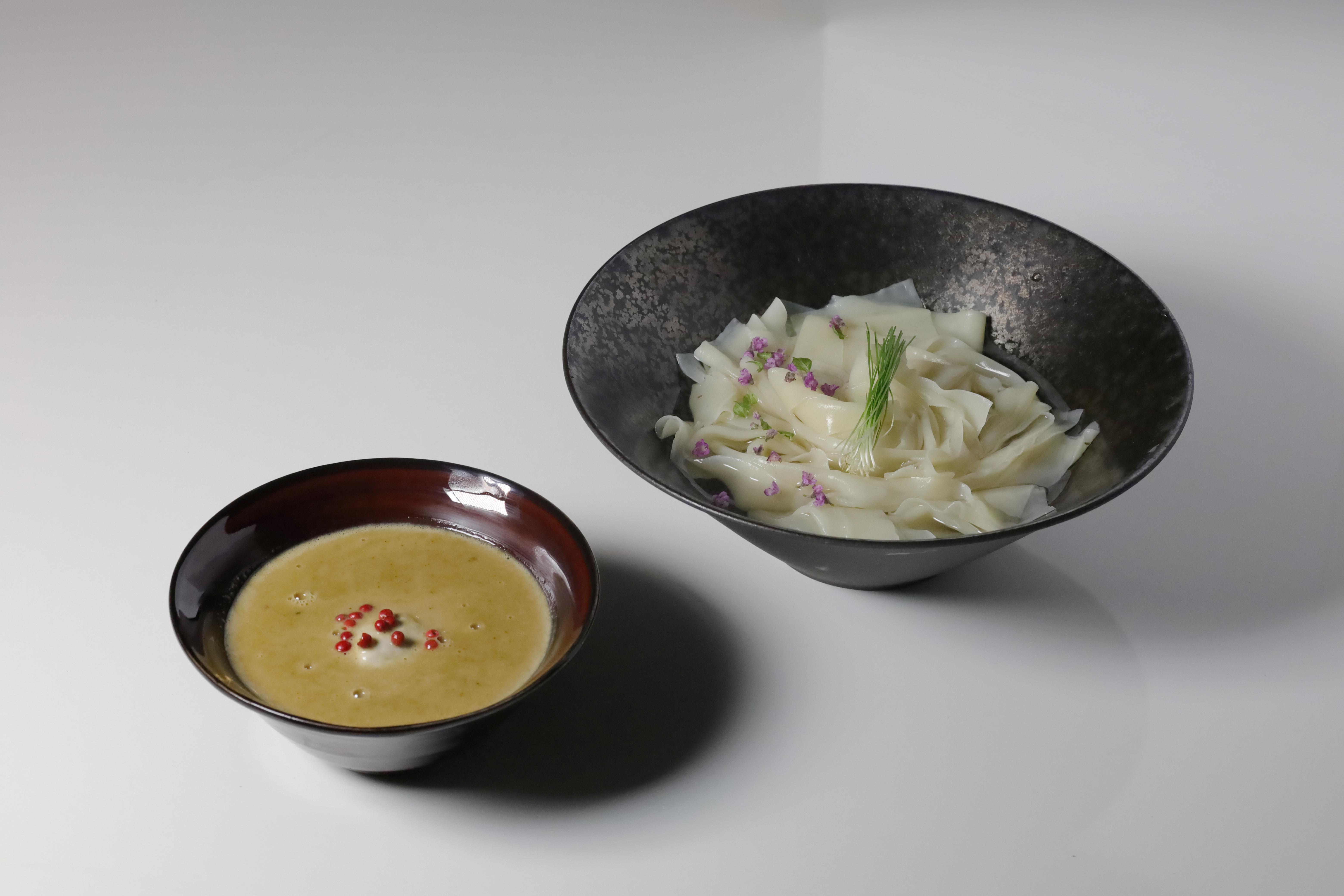 牡蠣沾麵「asobu」($168)