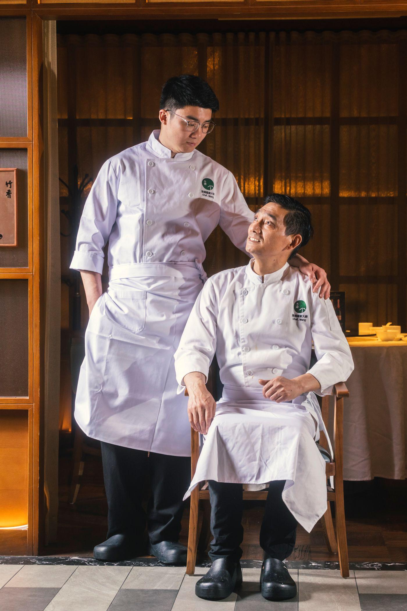 父子檔王東師傅與王子樂師傅