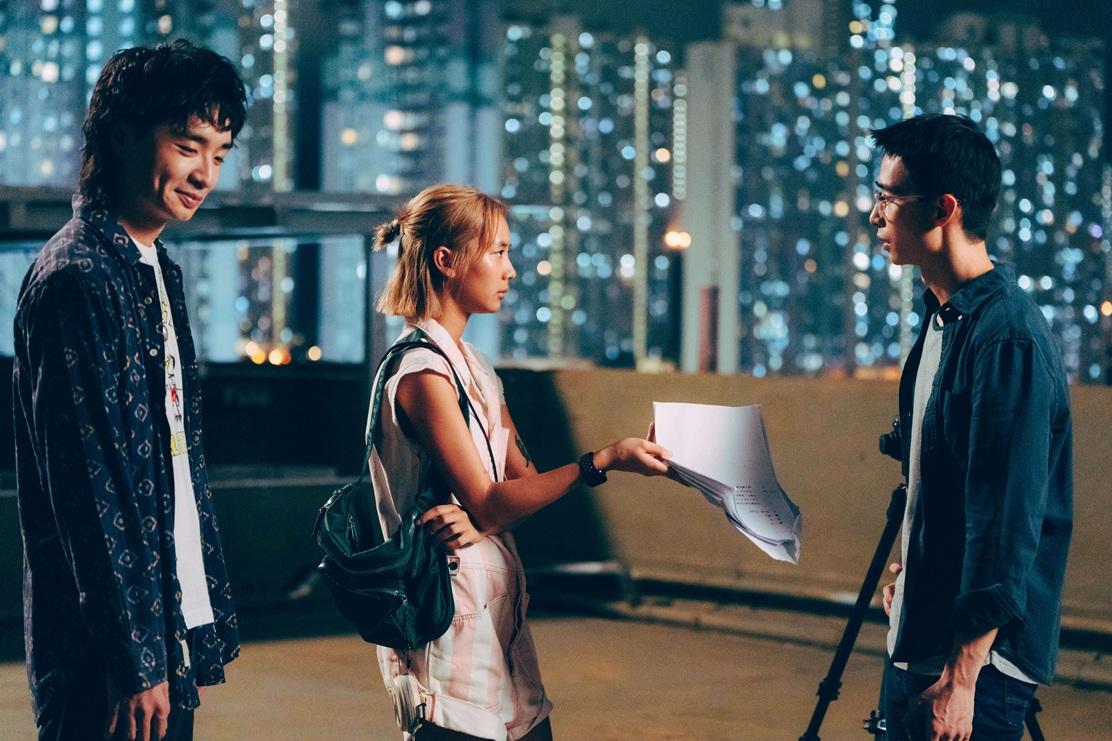 Marf、張毓軒和蘇振維創辦「無景深」YouTube頻道。(《哪一天我們會紅》劇照)