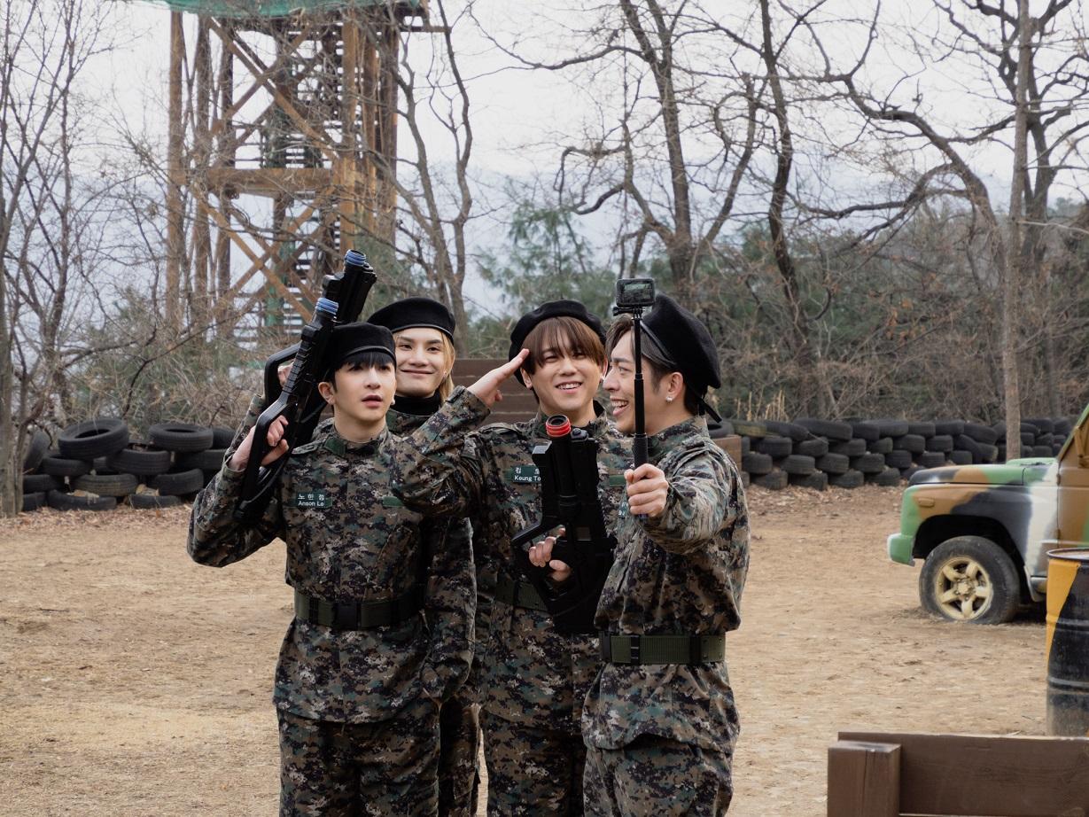 姜濤、Anson Lo、Edan和Jeremy往韓國拍「妹豬組」團綜《呂濤米Lo Seoul》。
