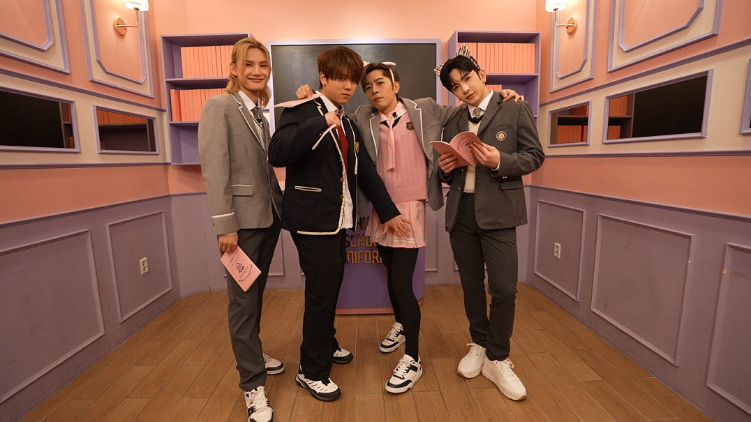 姜濤、Anson Lo、Edan和Jeremy往韓國拍「妹豬組」團綜《呂濤米Lo Seoul》。