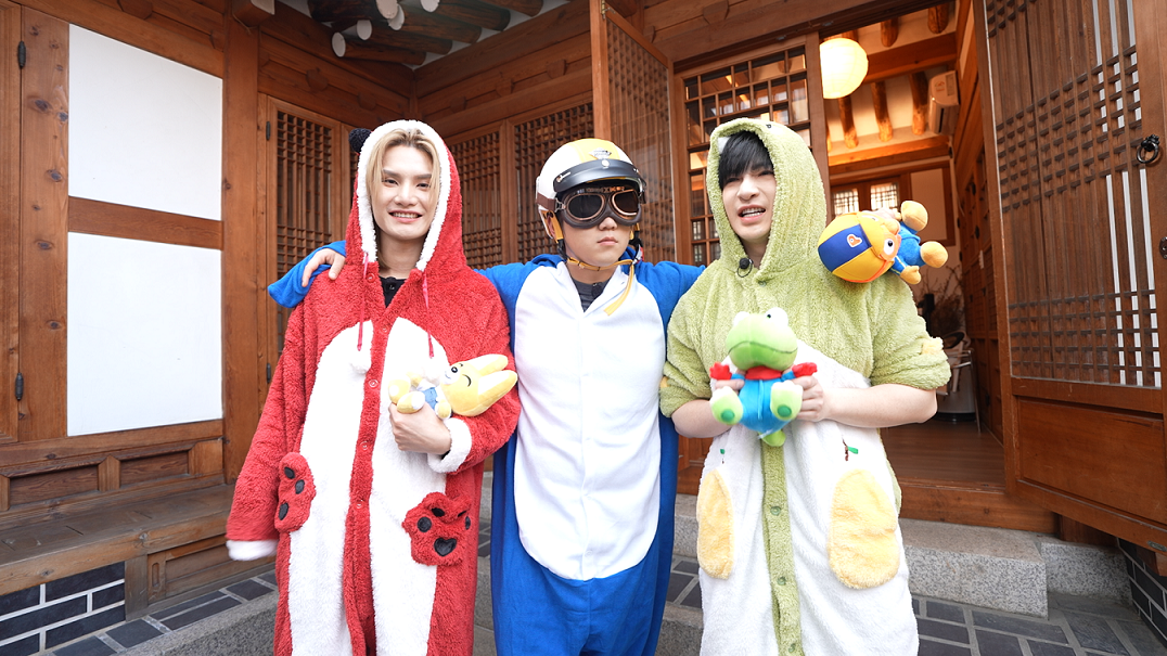 姜濤、Anson Lo、Edan和Jeremy往韓國拍「妹豬組」團綜《呂濤米Lo Seoul》。