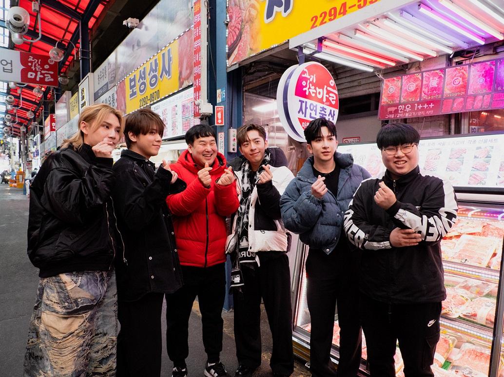 姜濤、Anson Lo、Edan和Jeremy往韓國拍「妹豬組」團綜《呂濤米Lo Seoul》。