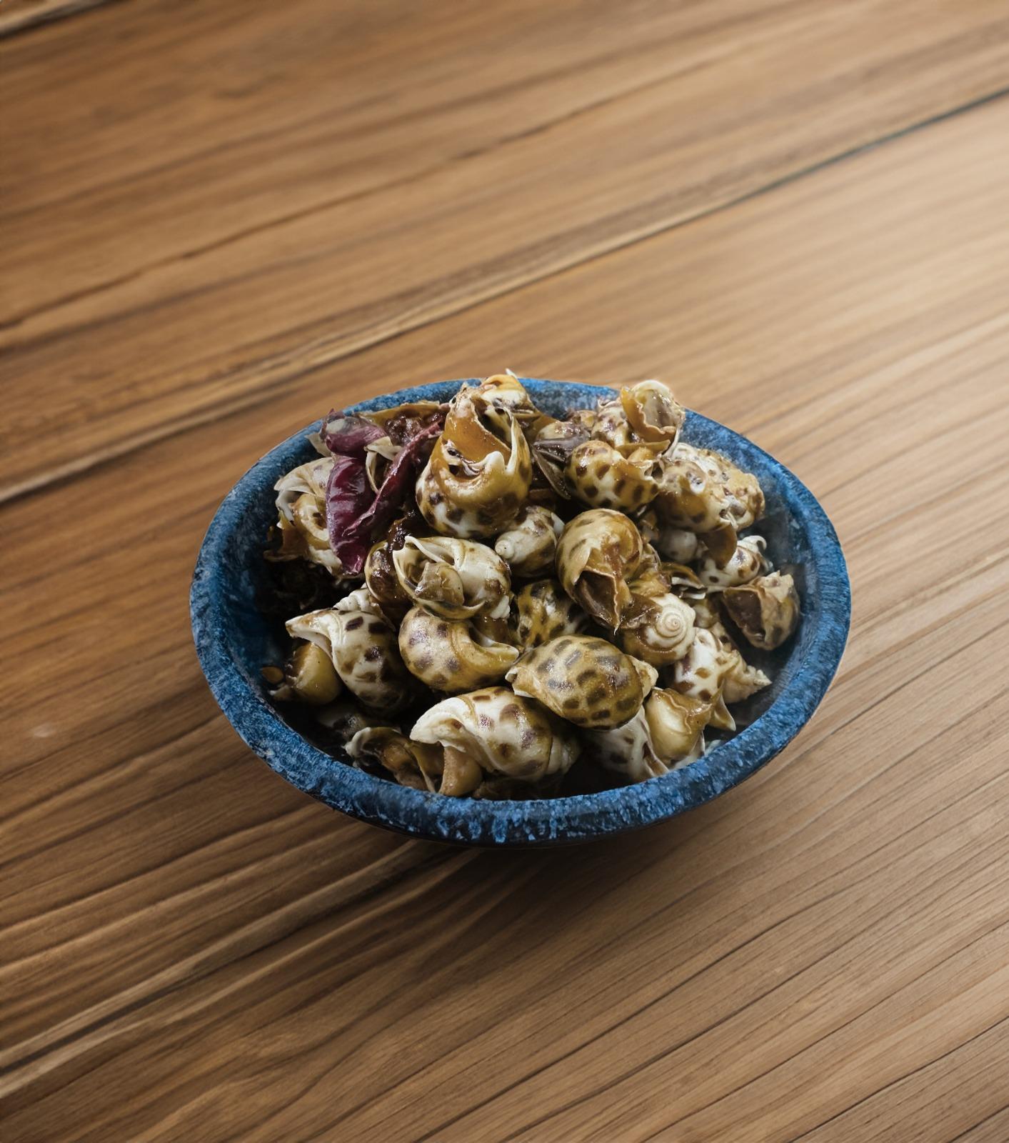 良順興招牌菜辣酒煮花螺