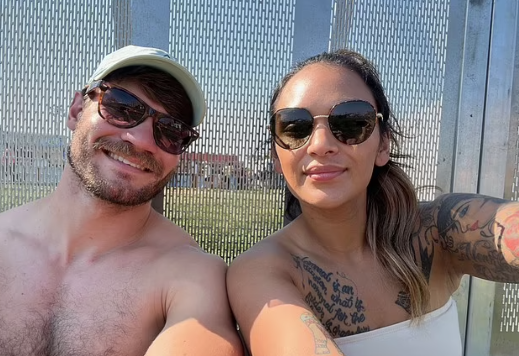 伊莎貝與丈夫科爾斯。(互聯網)