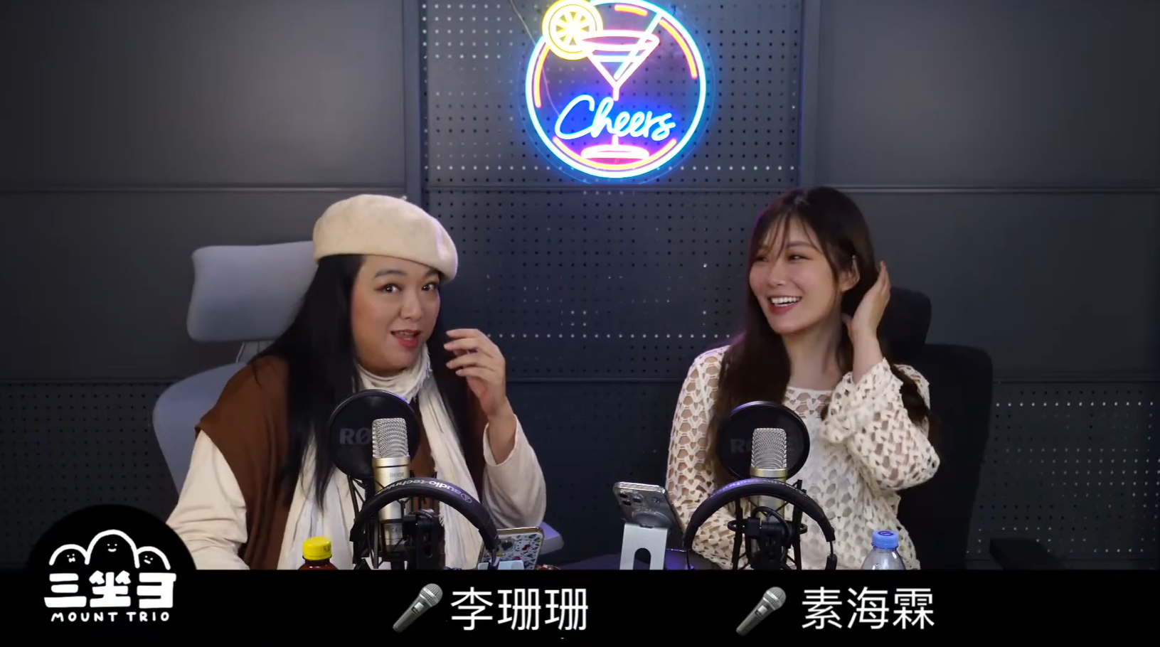 素海霖接受李珊珊訪問,兩人傾足個半鐘,相當投契。