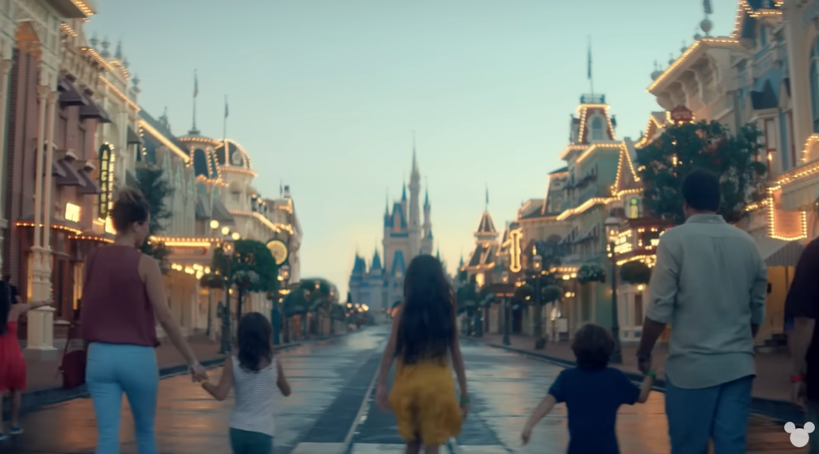 阿布扎比迪士尼樂園宣傳片截圖。(互聯網)