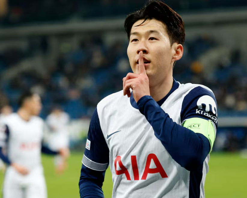 熱刺球星、南韓國家隊隊長孫興民(路透社)