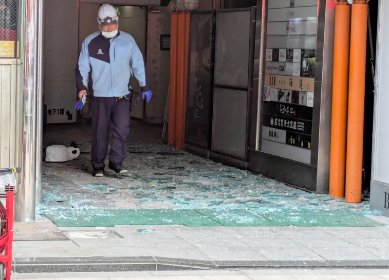 北海道札幌中央區一座11層建築發生爆炸。爆炸地點位於建築2樓的一間餐廳。(網上圖片)