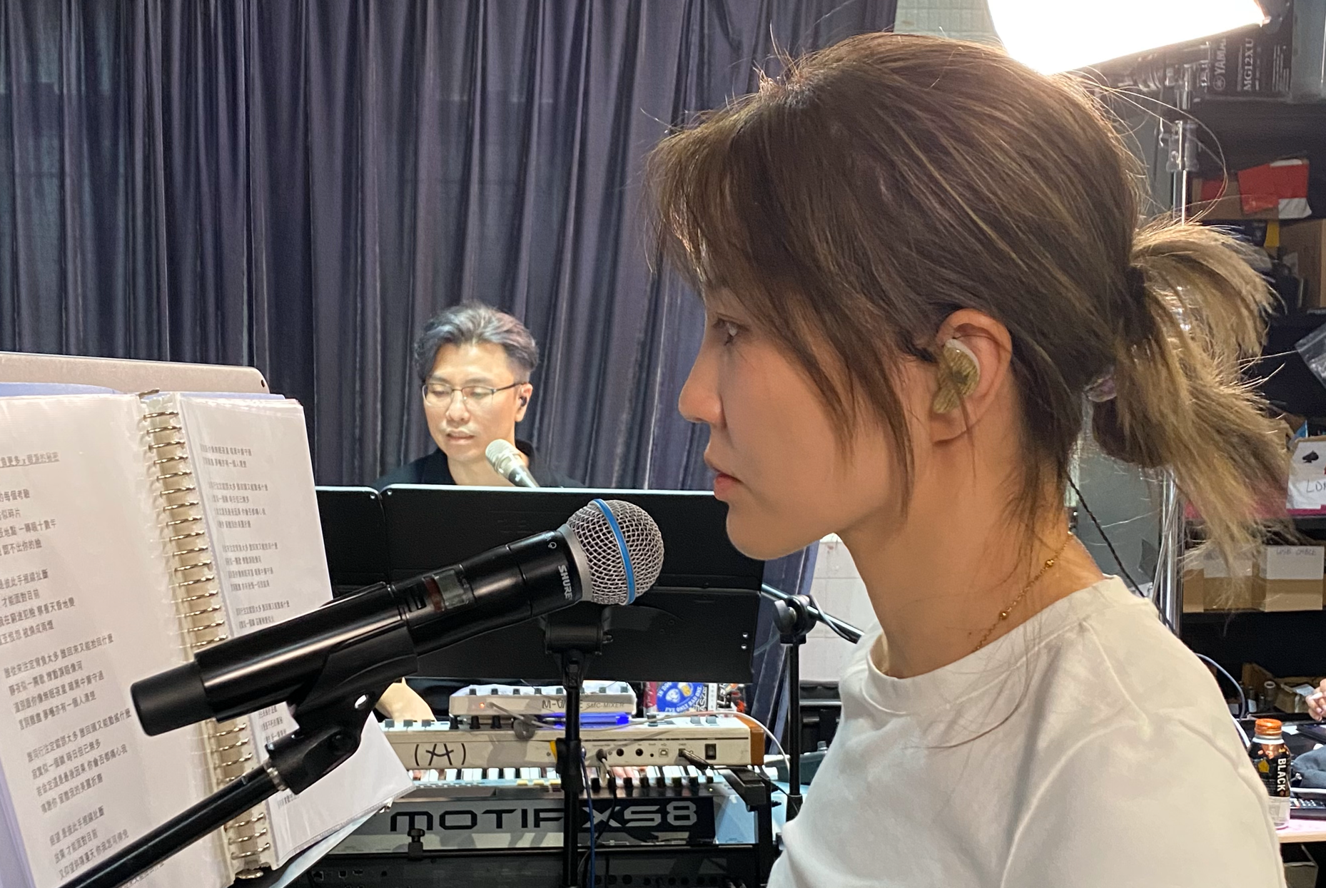 吳若希自言要針灸,望喉嚨可以達到最好狀態。