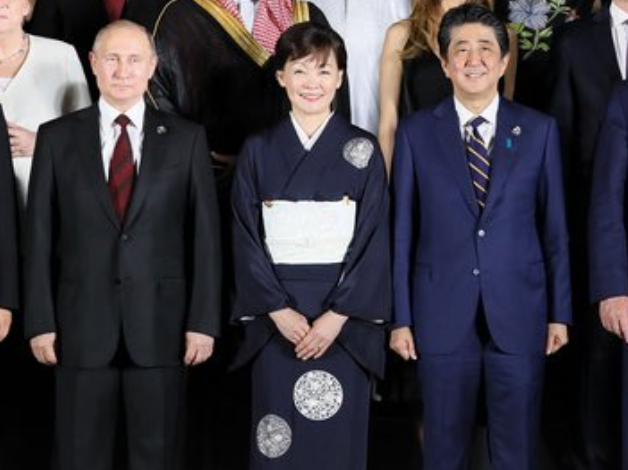 安倍晉三出任日本首相期間,曾與普京多次會談。(資料圖片)