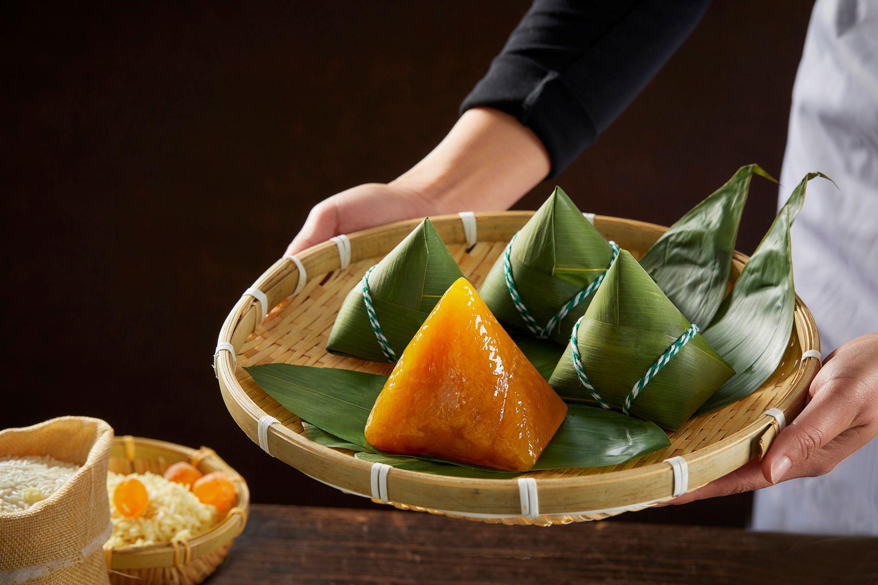 經典三十年:金桔豆沙鹼水粽 $62/隻