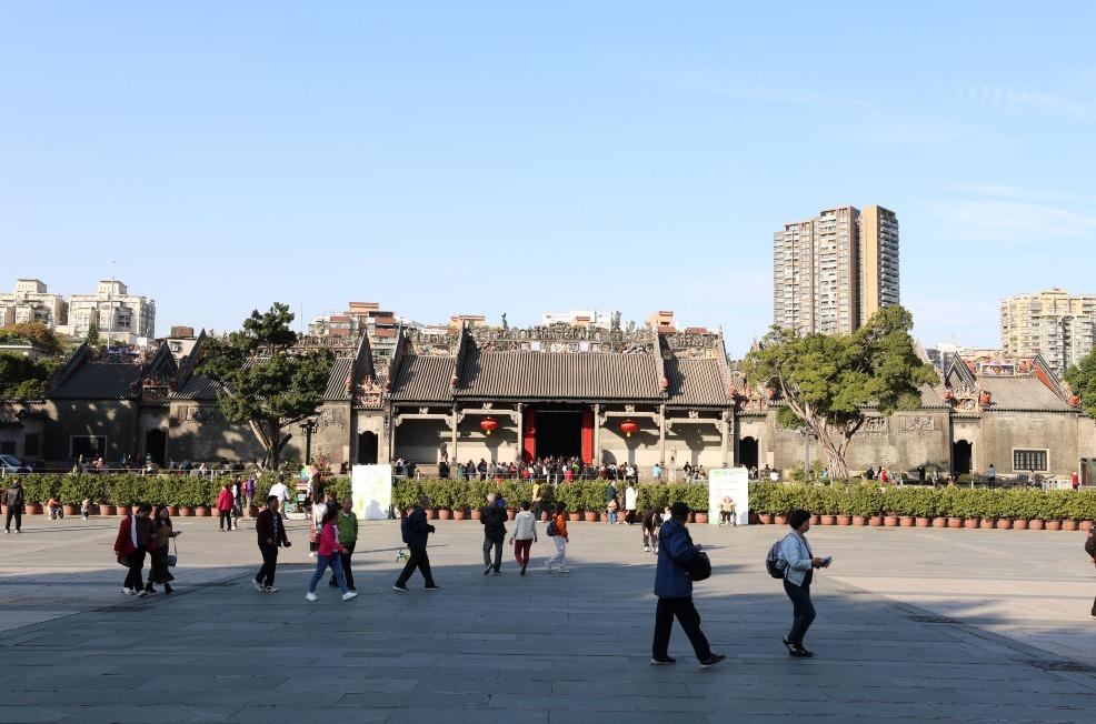 陳家祠是現存規模最大的廣府傳統建築之一,被譽為「嶺南建築藝術的明珠」。(圖片來源:視覺中國)