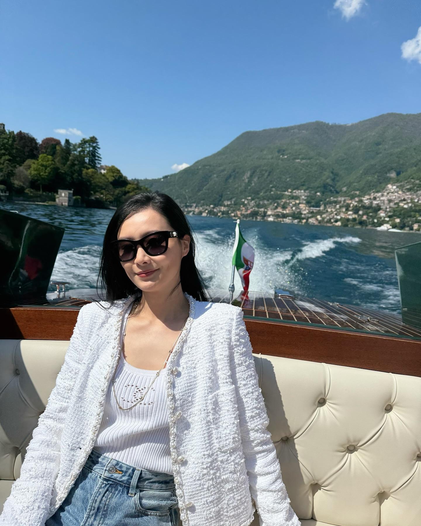 法拉此行收穫不少時尚靈感。