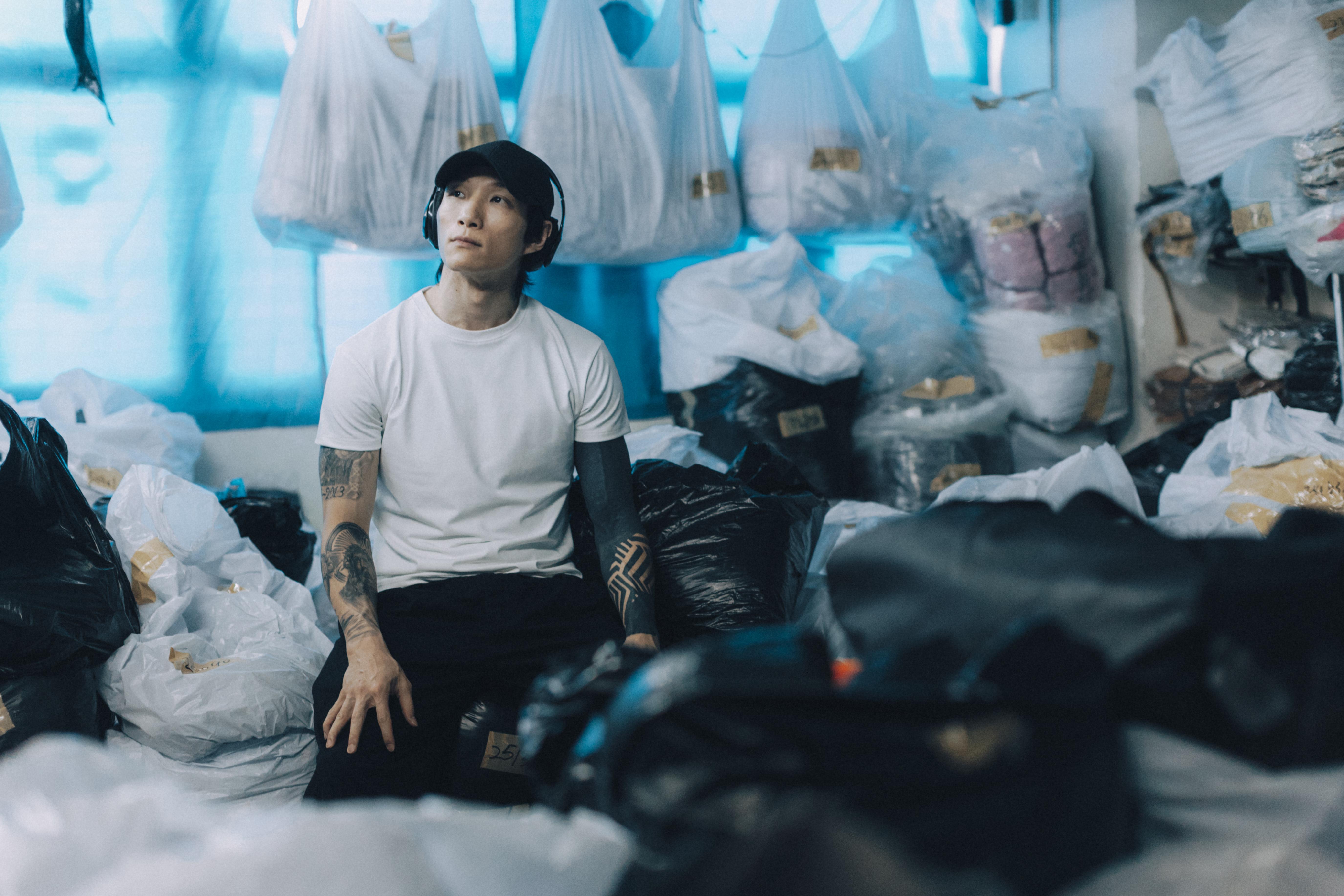 霹靂舞運動員BboyThink曾子驊。