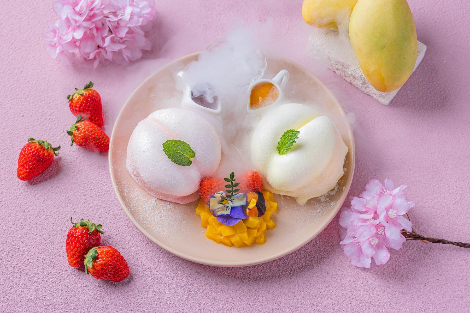 士多啤梨芒果麻糬梳乎厘班戟 $128