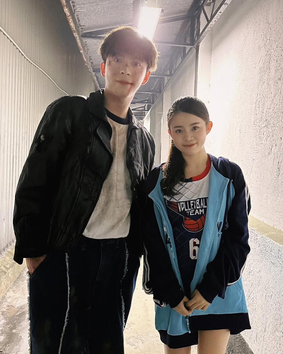 黃可盈為Edan單曲《ChatMrE》拍MV。