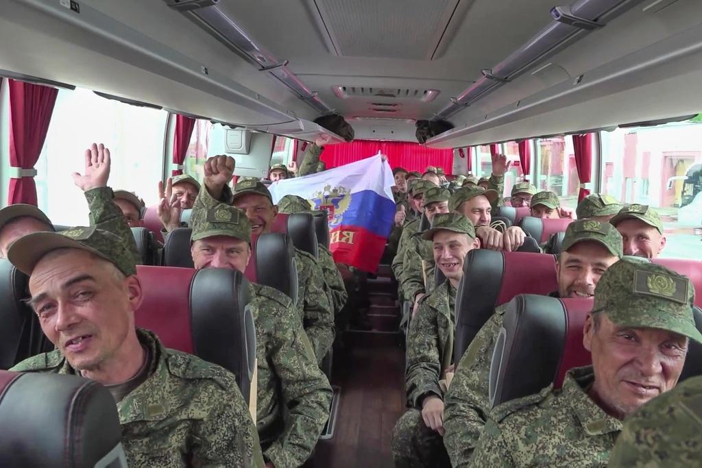 俄烏上周起一連三日進行一場開戰以來最大規模交換戰俘。(AP)